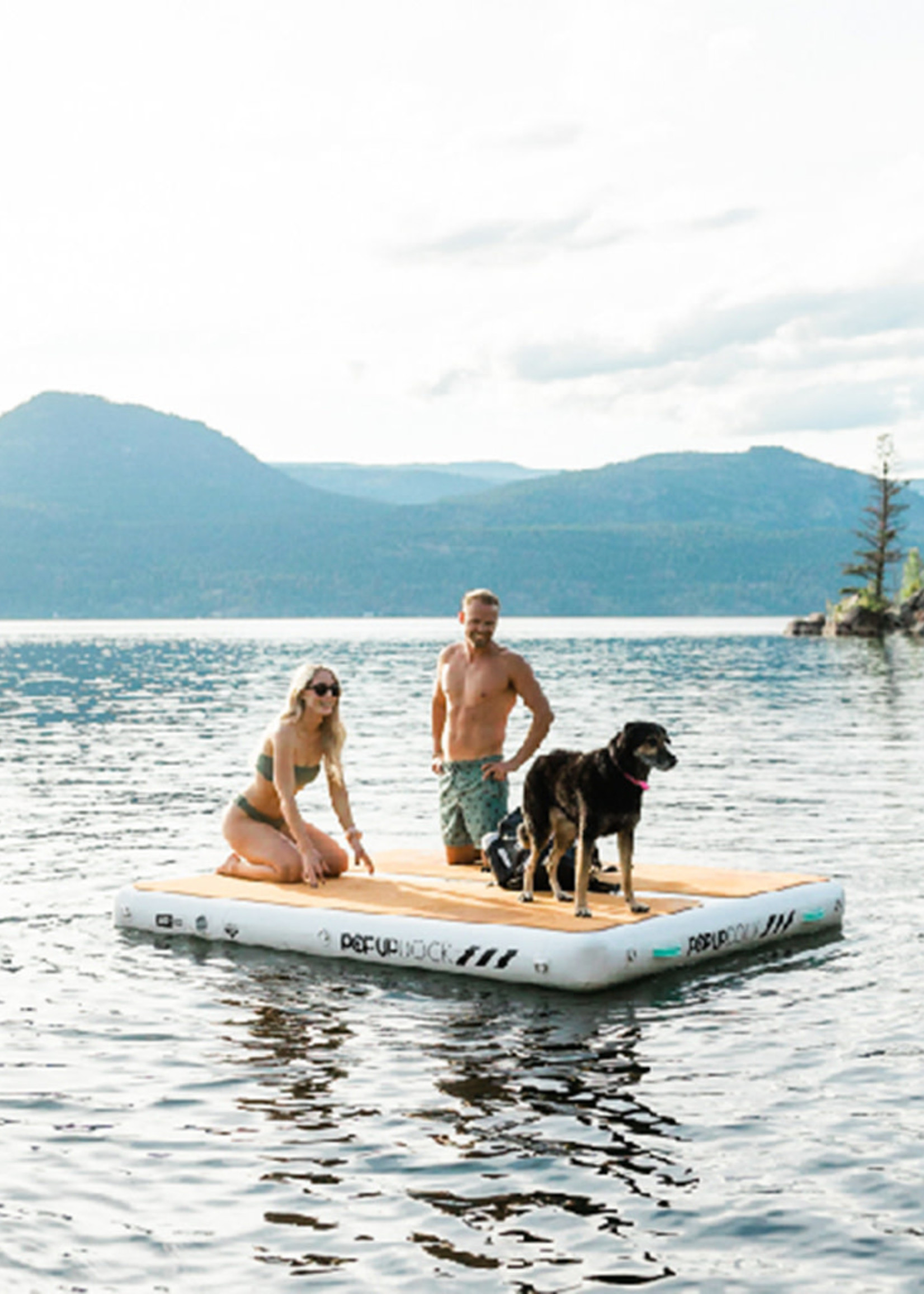 pOp Inflatable DOCK 8’x7’x8” All Around Shape