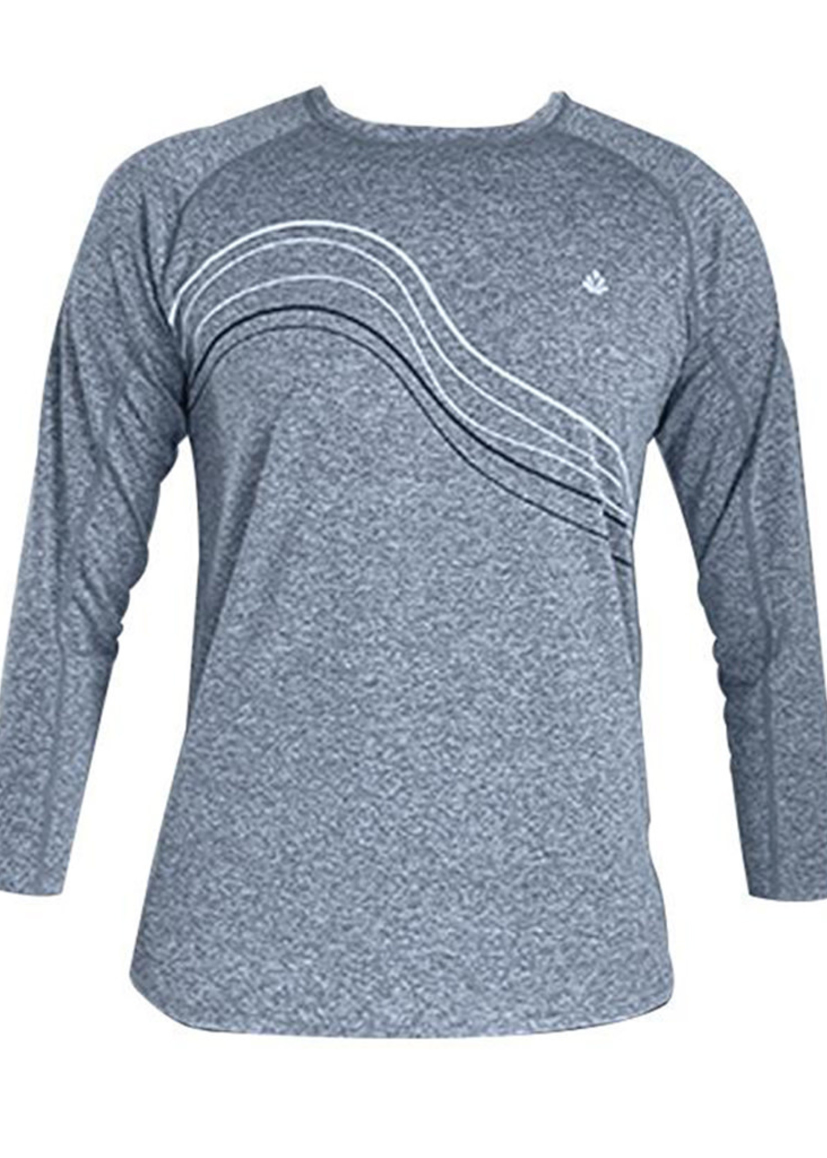 Saint Jacques Lycra Long Sleeve Loose Fit Water T-Shirt Waves UV Protection - Men