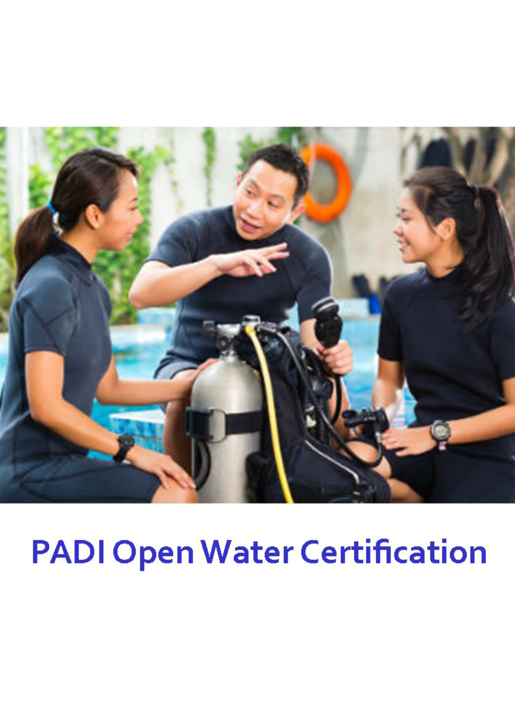 PADI Open Water Certification
