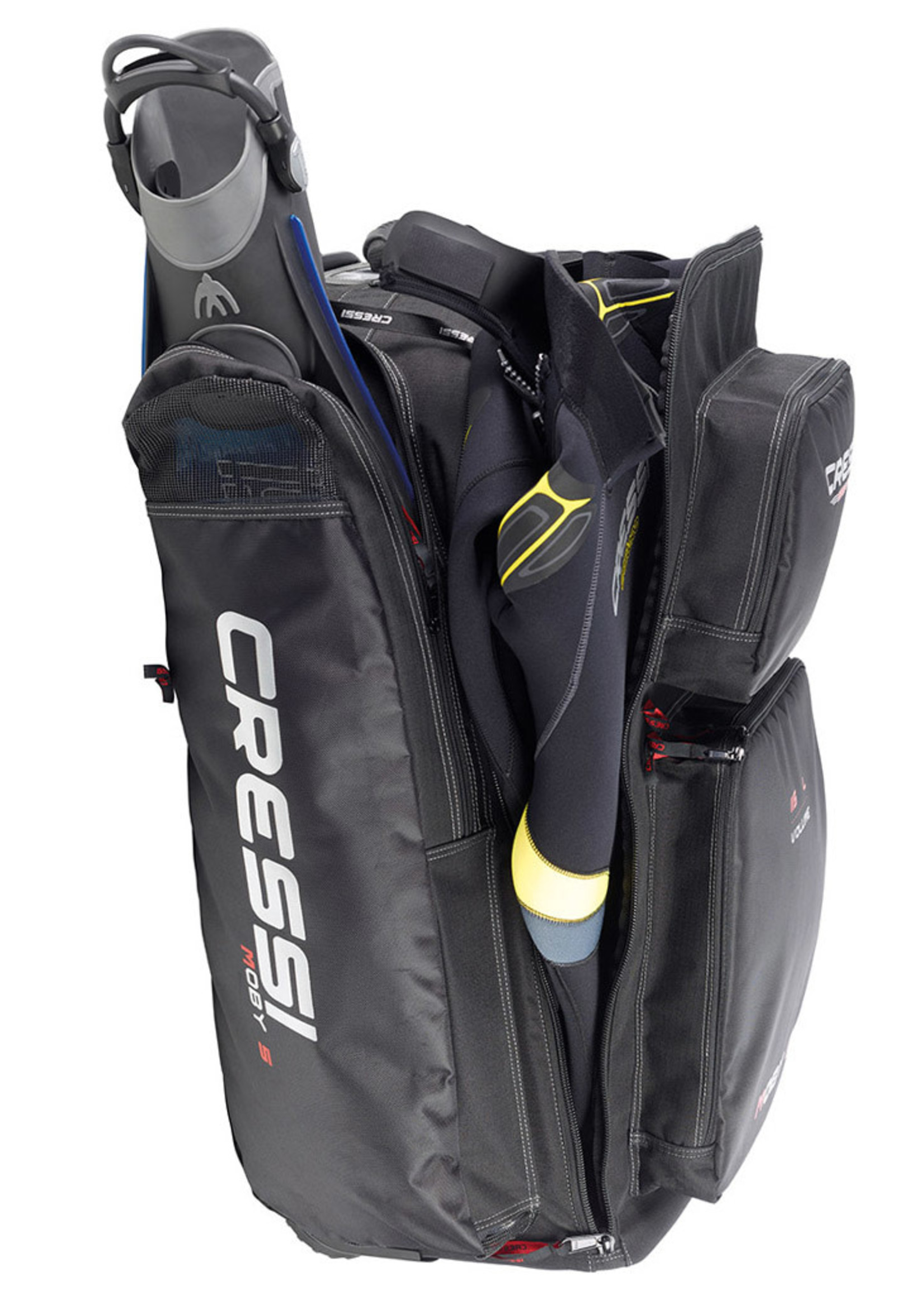 CRESSI CRESSI Moby 5 Bag (black with red details)