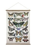 creative co-op Butterfly Scroll Wall Decor