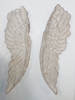 A&B Home Set of 2 Angel wings wall art