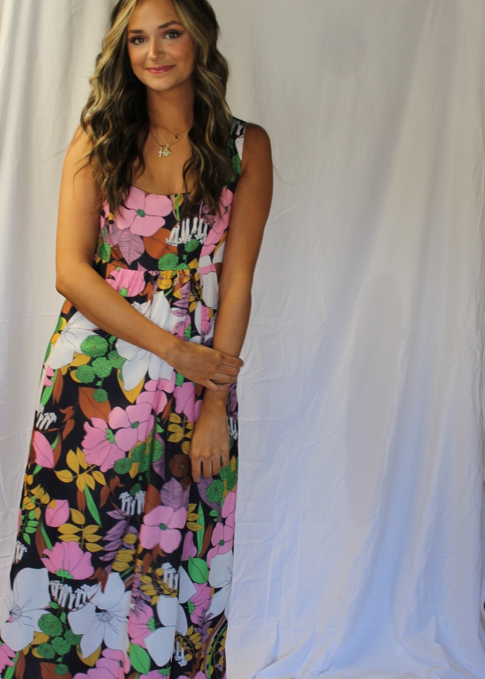 ee:some Multi floral color maxi