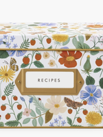 Rifle Paper CO Strawberry Fields Recipe Tin