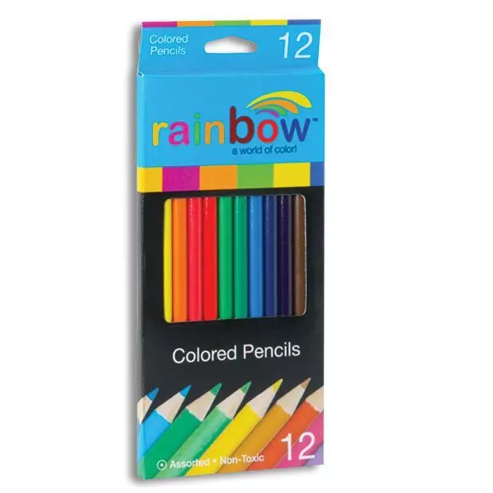 12ct Colored Pencil- Assorted -- 12 Per Box