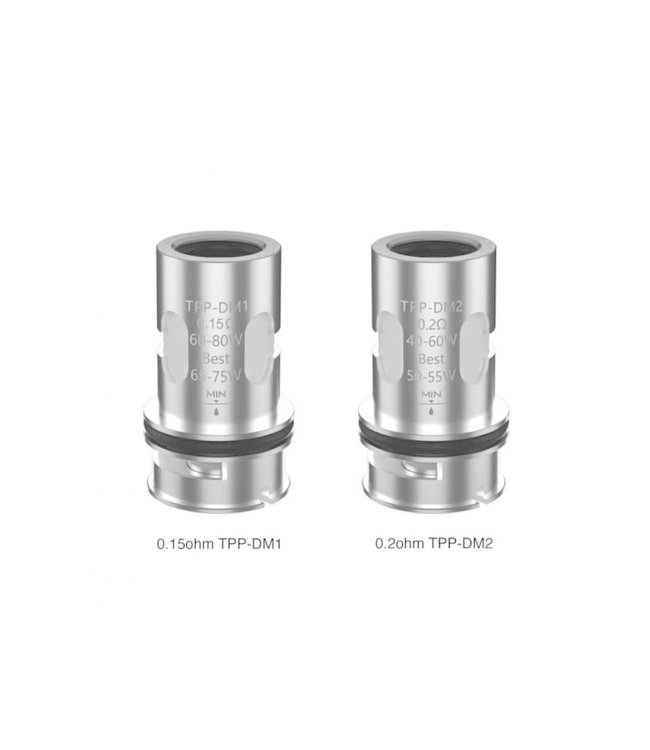 VooPoo TPP-DM1 Replacement Coil 3 Pack .15 Ohms