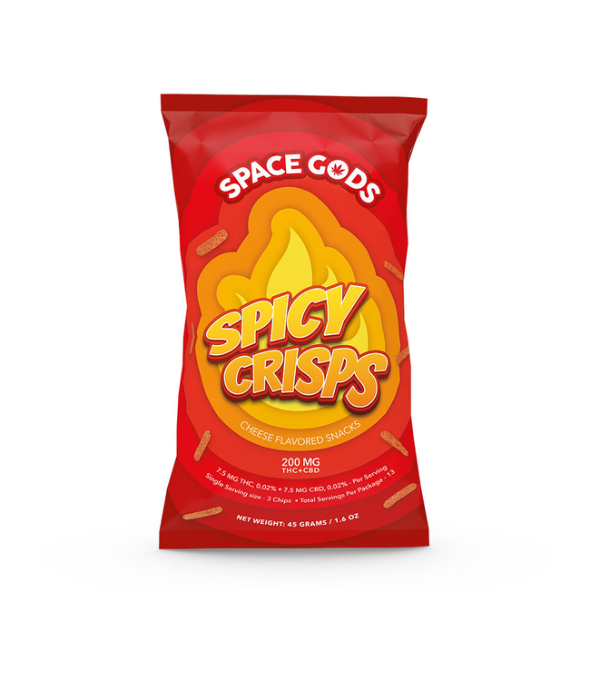 Spicy Crisps Space Gods Chips - Vape