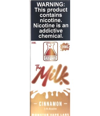 Monster Vape Labs 24mg Cinnamon The Milk - 30mL