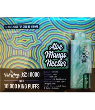 Pod King Aloe Mango Nectar Pod King XC 10,000 Puffs