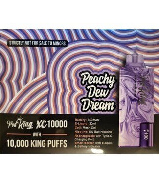 Pod King Peachy Dew Dream Pod King XC 10,000 Puffs