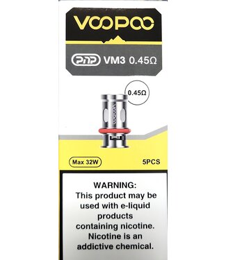 VooPoo VooPoo PNP VM3 Coil 5 Pack 0.45 Ohms