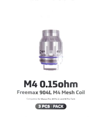 FreeMax Freemax  M4 Coils 0.15 Ohms 3 Pack