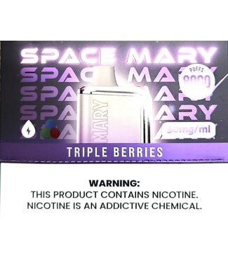 Space Mary Triple Berries Space Mary SM 8000 Puffs