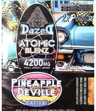 Dazed8 Dazed Atomic Blendz Pineapple Deville THC-A Sativa