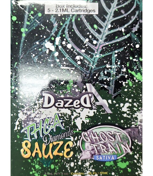 Dazed THC-A Diamonds Sauce Ghost Train Sativa