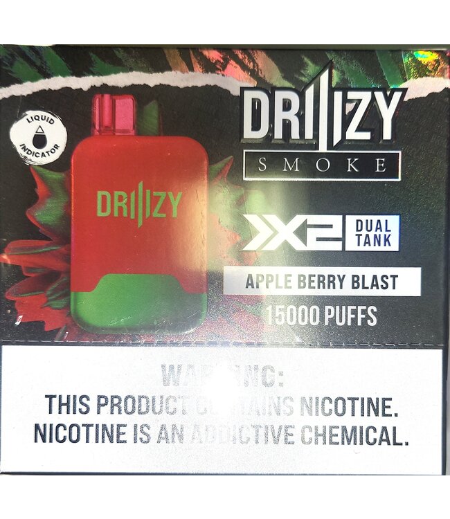 Driiizy Smoke 15000 Puffs Apple Berry Blast