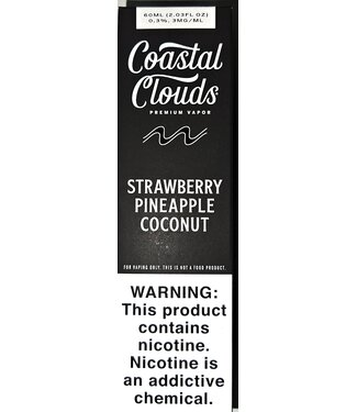 Coastal Clouds 3mg Strawberry Pineapple Coconut Costal Clouds 60ml