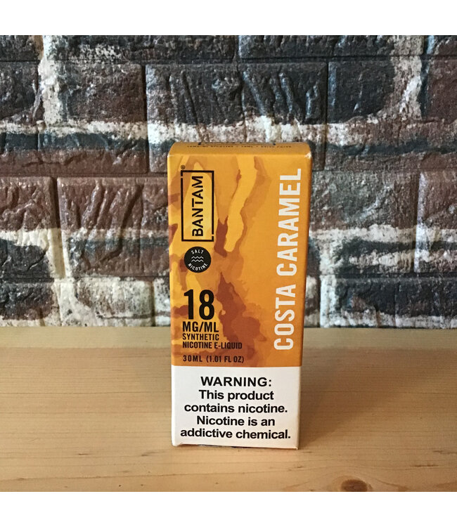 Bantam 18mg Costa Caramel Bantam Salts