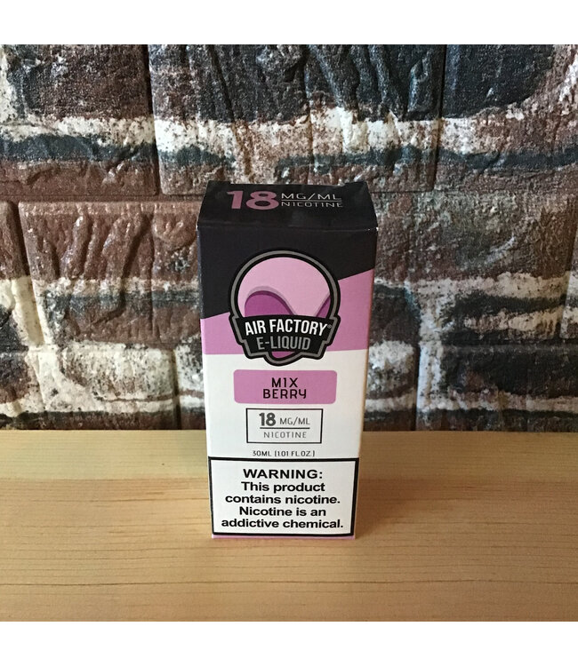 18mg Mix Berry Air Factory Salts