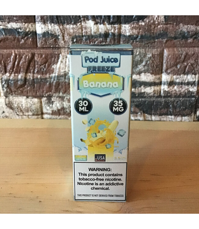 Pod Juice 35mg Banana on Ice Pod Juice
