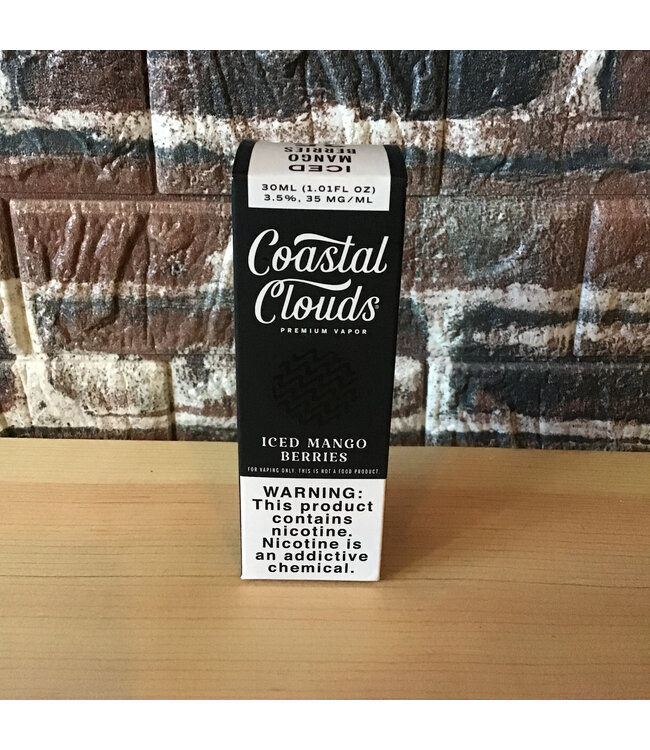 Coastal Clouds 35mg Iced Mango Berries Coastal Clouds Salts