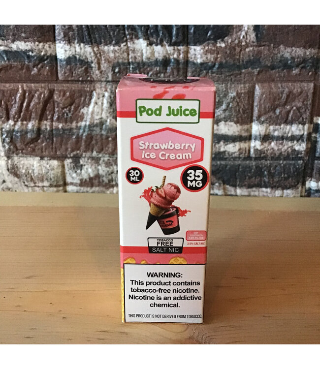 35mg Strawberry Ice Cream Pod Juice