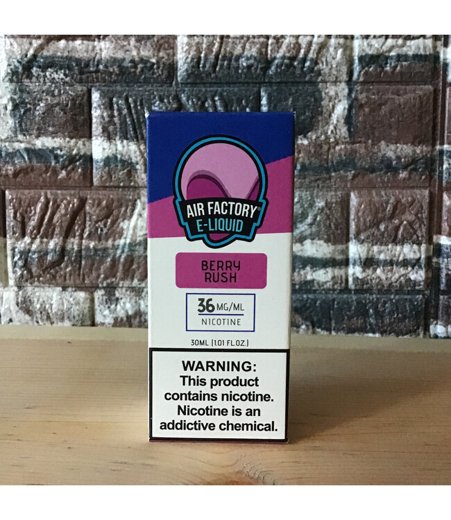 Air Factory 36mg Berry Rush Air Factory Salts