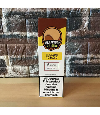 Air Factory 6mg Custard Tobacco Air Factory - 60 ml