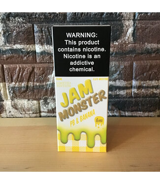 Monster Vape Labs 6mg PB & Banana Jam Monster - 100ml