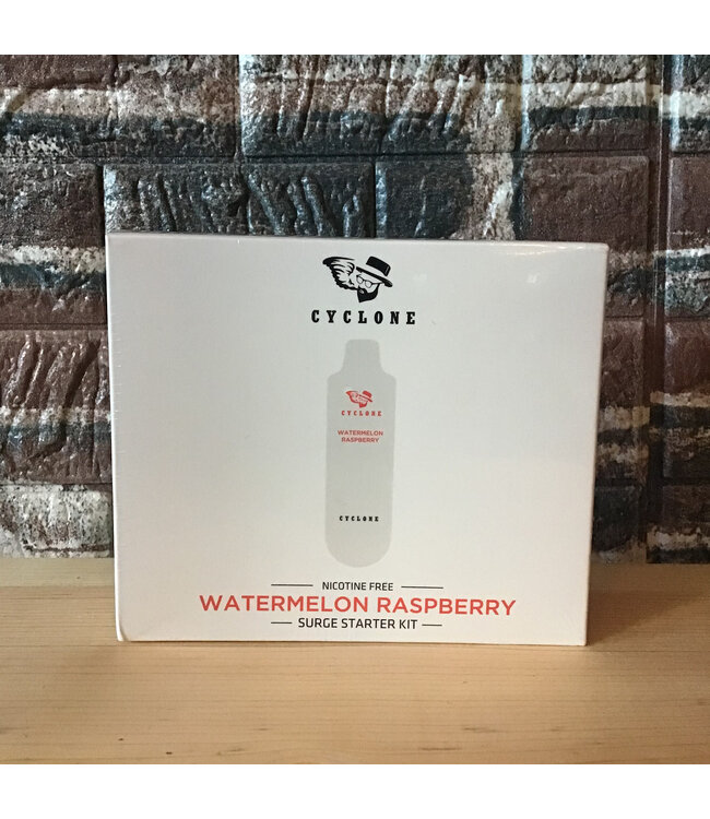 0mg Watermelon Raspberry Surge Starter Kit by Cyclone Nicotine Free
