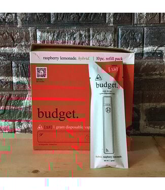 budget. Hybrid D8 Raspberry Lemonade by budget. 1 Gram Disposable