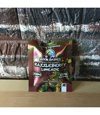 Galaxy Treats Galaxy Treats Moon Babies 250mg per pack delta 8 Razzleberry Limeade