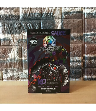 Galaxy Treats Galaxy Treats Blackberry Kush 5G Live Resin Indica Thca/thcp/phc Disposable