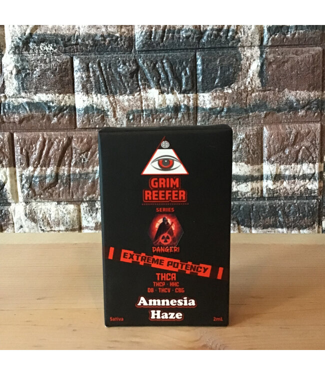 2g Amnesia Haze Sativa Delta Distillery Grim Reefer Cartridge