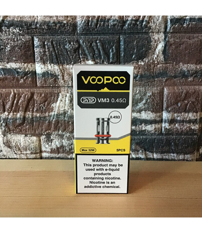VooPoo PNP VM3 Coil 5 Pack 0.45 Ohms