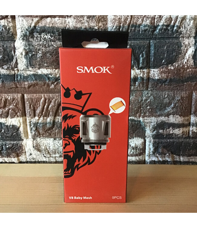 Smok V8 Baby Mesh Replacement Coils 5 Pack 0.15 Ohms