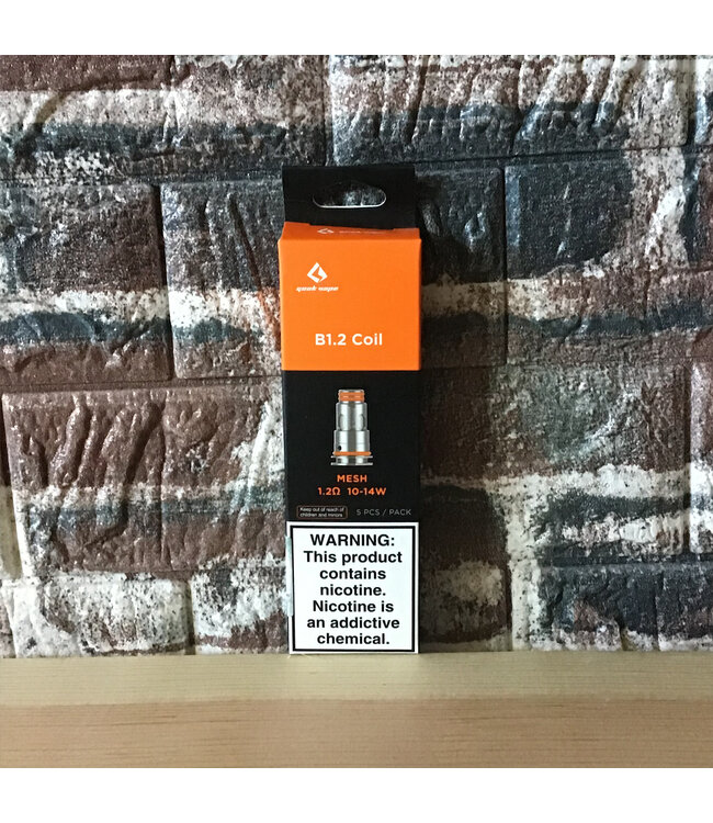 GeekVape B1.2 Mesh Replacement Coil 5 Pack 1.2 Ohms