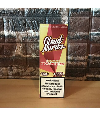 Cloud Nurdz 6mg Banana Dragon Berry Cloud Nurdz - 100ml