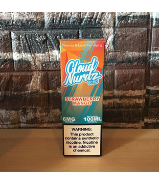 Cloud Nurdz 6mg Iced Strawberry Mango Cloud Nurdz 100ml