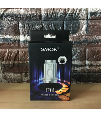 Smok Smok TFV18 Mesh Replacement Coils 3 Pack 0.33 Ohms