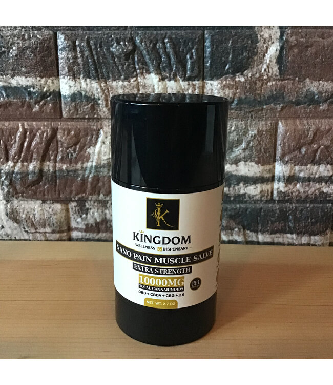 Kingdom Nano Pain Muscle Salve Extra Strength 10000mg