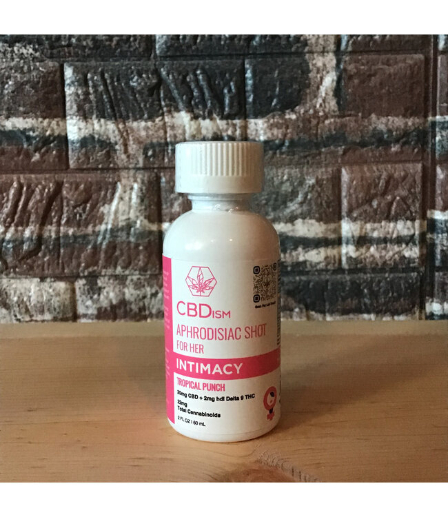 Cbdism Aphrodisiac Shot For Her 22mg - 60mL