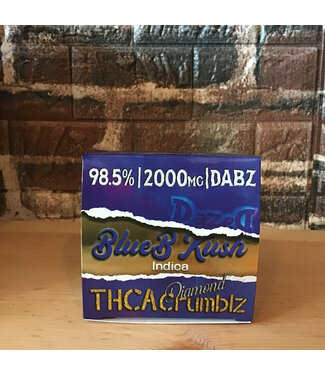 Dazed 2g Blue B Rush Dazed THCA Diamond Crumblz Dabs