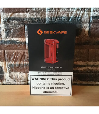 GeekVape Geekvape Aegis Legend III Mod Red