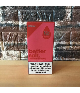 Vapetasia 50mg California Cherry Better Salts - 30ml