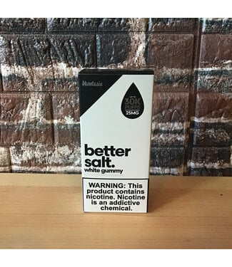Vapetasia 25mg White Gummy Better Salts - 30ml