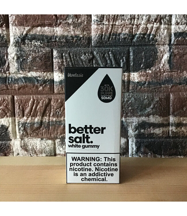 50mg White Gummy Better Salts - 30ml