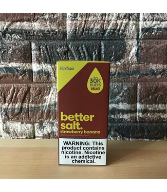 Vapetasia 25mg Strawberry Banana Better Salts - 30ml