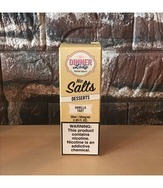 Vapetasia 50mg Vanilla Tart Dinner Lady Deserts -30ml