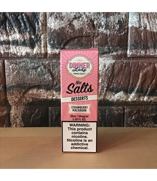 Vapetasia 50mg Strawberry Macaroon Dinner Lady Deserts -30ml